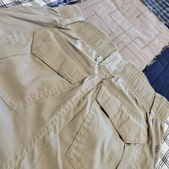 AFTCO Tan Men's Cargo Shorts - Picture 4 of 5